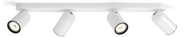 Philips 50584/31/PN - Bodové svietidlo MYLIVING PONGEE 4xGU10/5,5W/230V