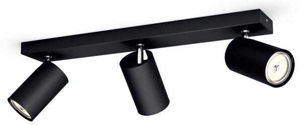 Philips 50593/30/PN - Bodové svietidlo MYLIVING KOSIPO 3xGU10/5,5W/230V