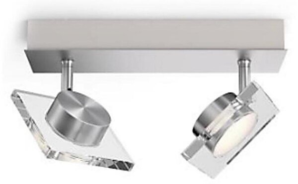 Philips 50482/17/PO - LED Bodové svietidlo GOLYGON 2xLED/4,5W/230V