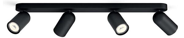Philips 50584/30/PN - Bodové svietidlo MYLIVING PONGEE 4xGU10/5,5W/230V