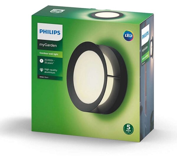 Philips 17390/30/P0 - LED Vonkajšie svietidlo MYGARDEN ACTEA LED/12W/230V IP44
