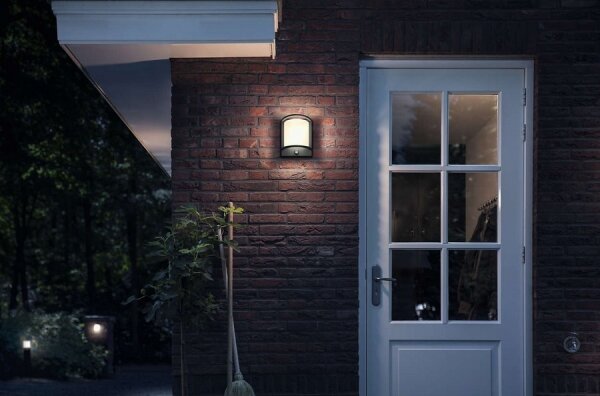 Philips 17392/93/P0 - LED Vonkajšie nástenné svietidlo SAMONDRA LED/12W IP44