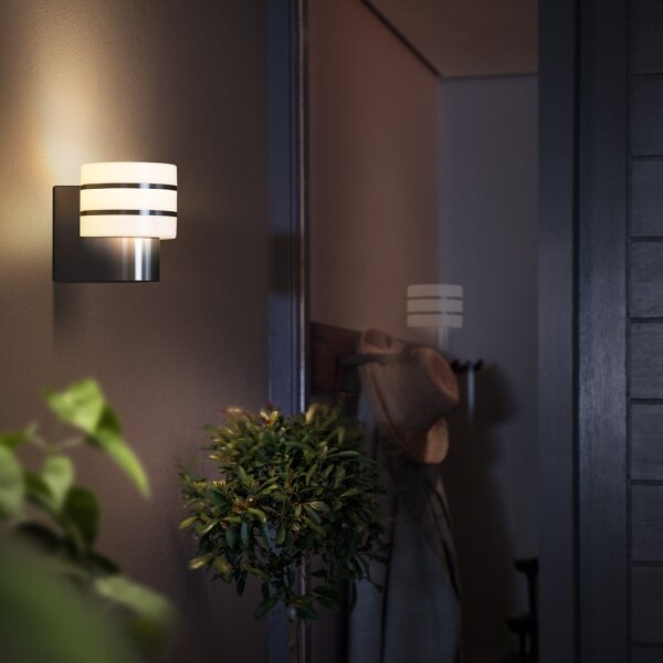 Philips 17404/47/P0 - LED Vonkajšie nástenné svietidlo Hue TUAR 1xE27/9,5W IP44