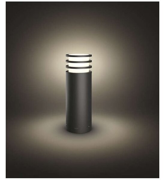 Philips - LED RGB stmievateľné vonkajšie svietidlo Hue LUCCA 1xE27/8,1W/230V IP44