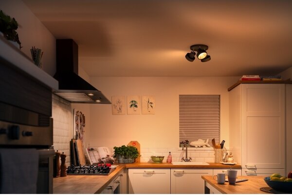 Philips 50603/30/P0 - LED Stmievateľné bodové svietidlo BUKKO 3xLED/4,3W/230V