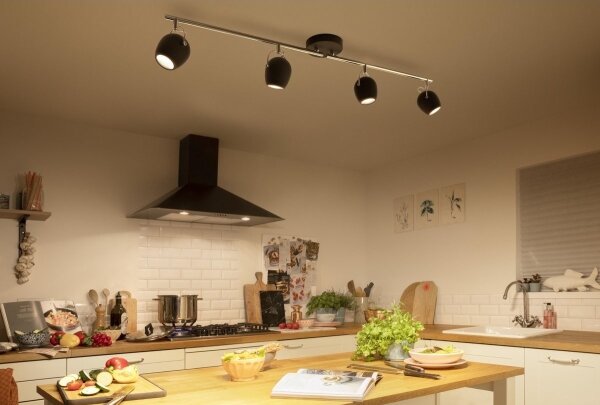 Philips 50614/30/P0 - LED Bodové svietidlo RIVANO 4xLED/4,3W/230V