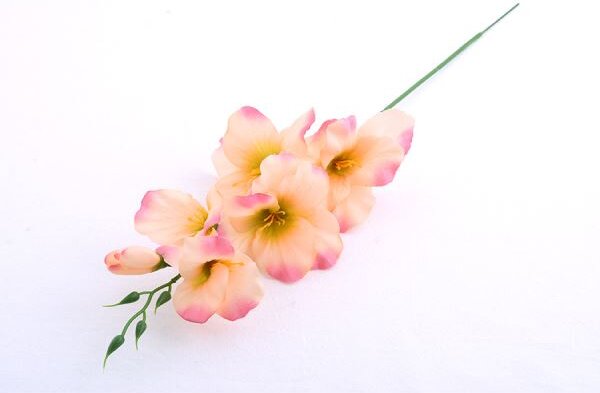 Umelé kvety gladiola staroružová
