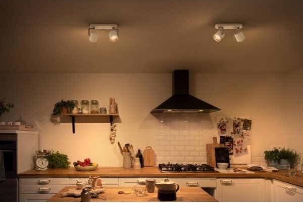 Philips 50672/31/P0 - LED Stmievateľné bodové svietidlo BYRL 2xLED/4.5W/230V