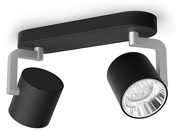 Philips 50672/30/P0 - LED Stmievateľné bodové svietidlo BYRL 2xLED/4.5W/230V