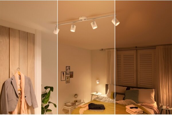 Philips 50664/31/P0 - LED Bodové svietidlo BYRE 4xLED/4,3W/230V 2200/2500/2700K