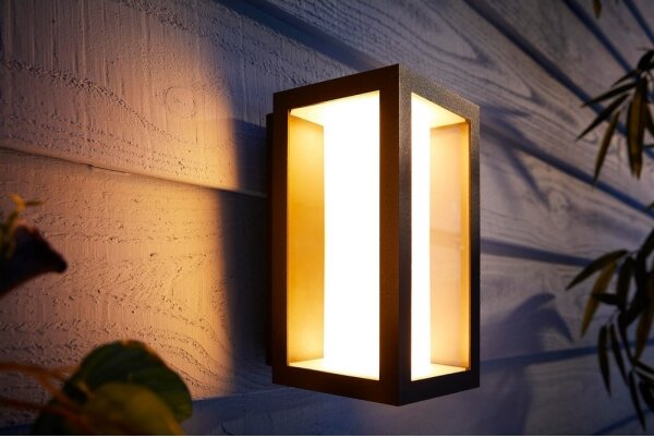 Philips 17429/30/P7 - LED RGB Vonkajšie svietidlo Hue IMPRESS 2xLED/8W/230V IP44