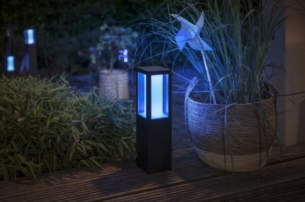 Philips 17431/30/P7 - LED RGB Vonkajšia lampa Hue IMPRESS LED/16W/230V IP44