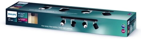 Philips 50674/30/P0 - LED Stmievateľné bodové svietidlo BYRL 4xLED/4.5W/230V