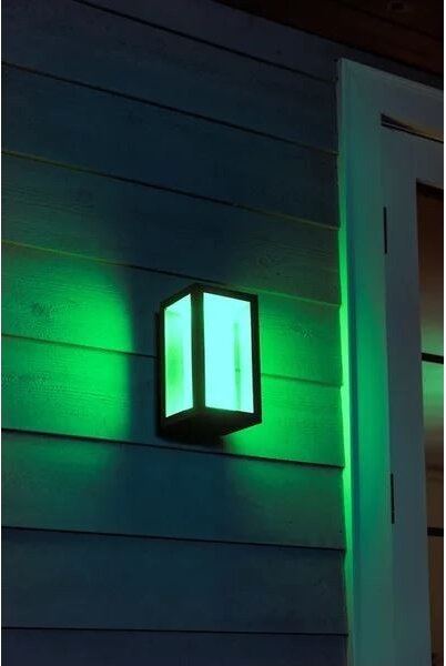 Philips 17429/30/P7 - LED RGB Vonkajšie svietidlo Hue IMPRESS 2xLED/8W/230V IP44