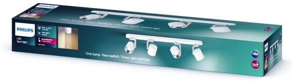 Philips 50674/31/P0 - LED Stmievateľné bodové svietidlo BYRL 4xLED/4.5W/230V