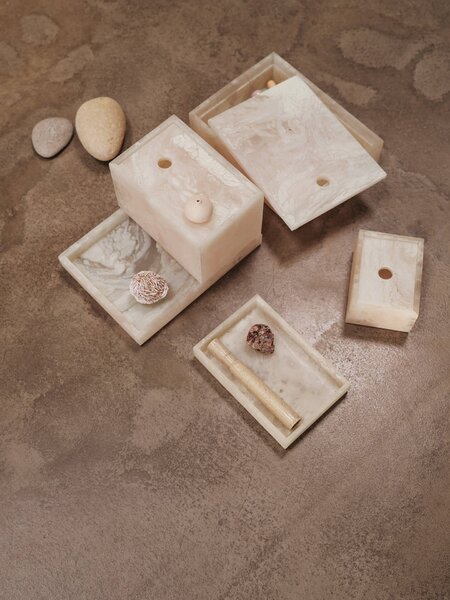 Podnos Mist Pearl 15 × 20 cm