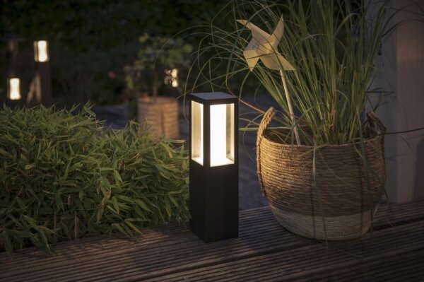 Philips 17431/30/P7 - LED RGB Vonkajšia lampa Hue IMPRESS LED/16W/230V IP44