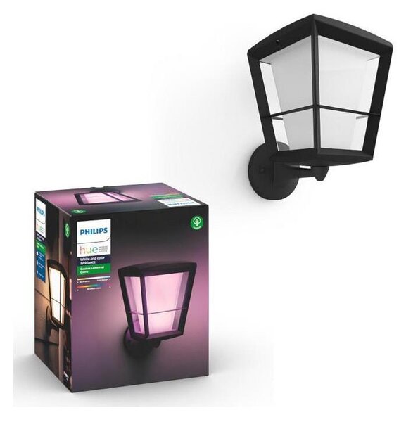 Philips 17439/30/P7-LED RGBW Vonkajšie svietidlo Hue ECONIC LED/15W/230V IP44