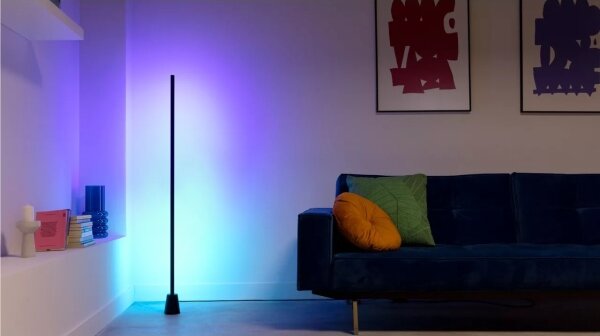 WiZ -LED RGBIC Stmievateľná stojacia lampa GRADIENT LED/9,7W/230V 2700-6500K Wi-Fi