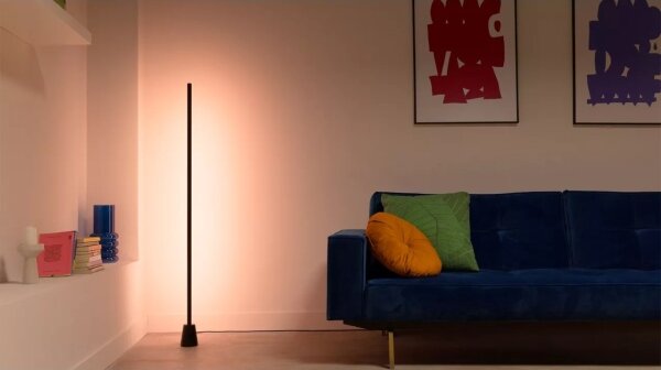 WiZ -LED RGBIC Stmievateľná stojacia lampa GRADIENT LED/9,7W/230V 2700-6500K Wi-Fi