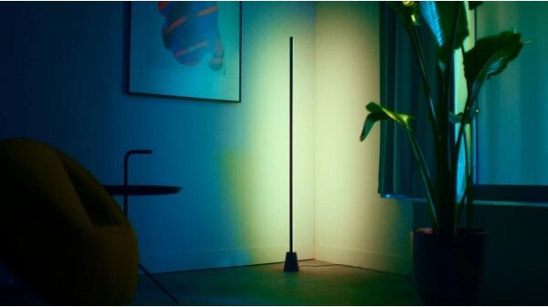 WiZ -LED RGBIC Stmievateľná stojacia lampa GRADIENT LED/9,7W/230V 2700-6500K Wi-Fi
