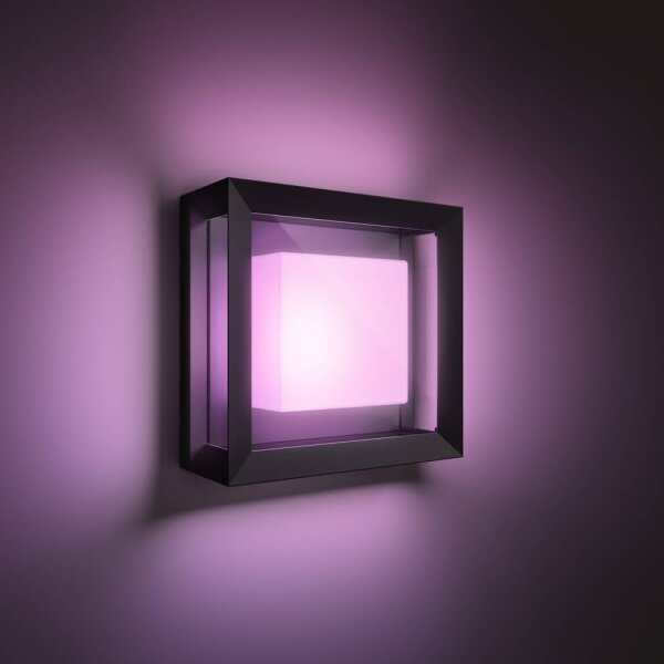 Philips 17438/30/P7 - LED RGB Vonkajšie svietidlo Hue ECONIC LED/15W/230V IP44