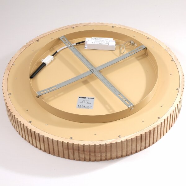 Brilagi - LED stropné svietidlo FALCON WOOD MODERN LED/40W/230V pr. 60 cm, drevené