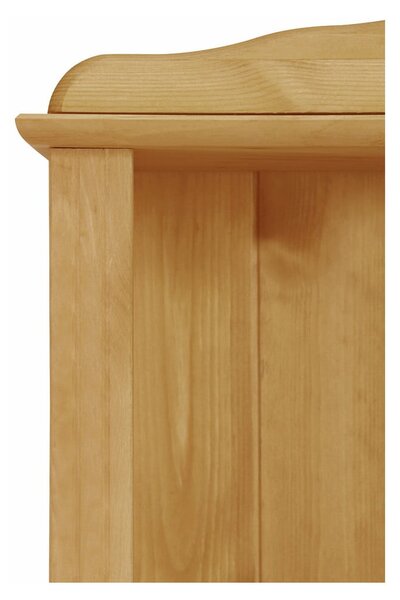 Knižnica z borovicového dreva v prírodnej farbe 70x181 cm Ella – Støraa