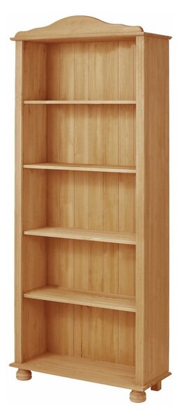 Knižnica z borovicového dreva v prírodnej farbe 70x181 cm Ella – Støraa