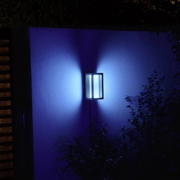 Philips 17459/30/P7 - LED RGB Vonkajšie svietidlo Hue IMPRESS 2xLED/8W/24V IP44