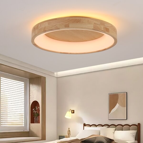 Brilagi-LED Stropné svietidlo FALCON WOOD LED/40W/230V 3000/4000/6000K 60 cm drevo
