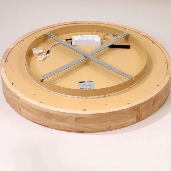 Brilagi-LED Stropné svietidlo FALCON WOOD LED/40W/230V 3000/4000/6000K 60 cm drevo