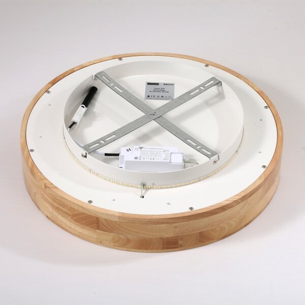 Brilagi-LED Drevené stropné svietidlo FALCON WOOD LED/30W/230V 3000/4000/6000K 45 cm