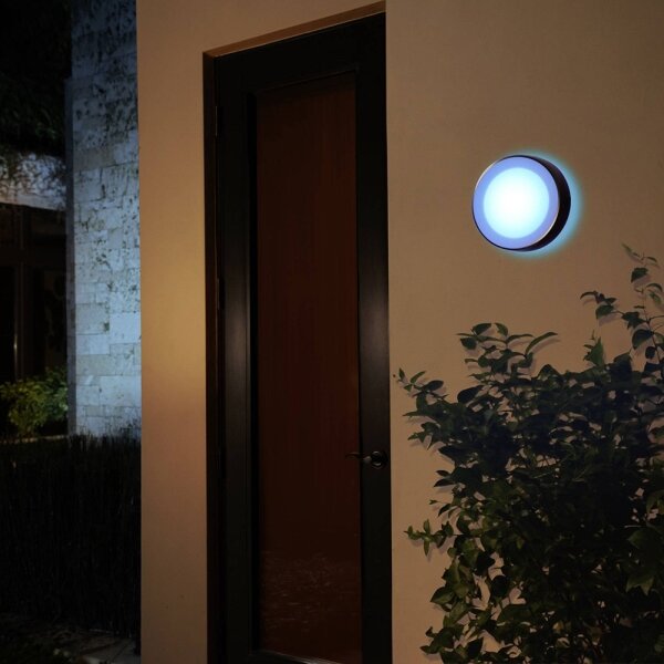 Philips 17465/30/P7 - LED RGB Vonkajšie svietidlo Hue DAYLO LED/15W/230V IP44