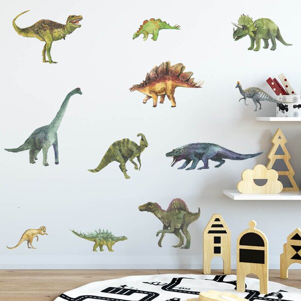 Impresi Samolepka do detskej izby Dinosaury - 60x30 cm
