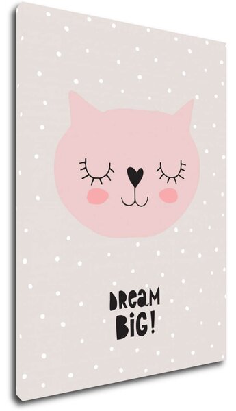 Impresi Obraz Mačiatko Dream Big - 30 x 40 cm