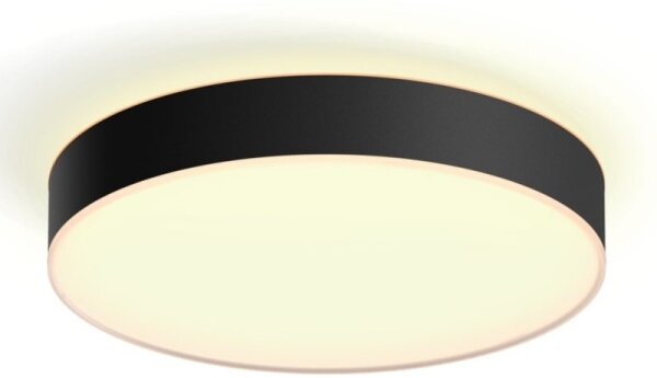 Philips - LED Stmievateľné stropné svietidlo Hue ENRAVE L LED/33,5W/230V čierna+ diaľkový ovládač