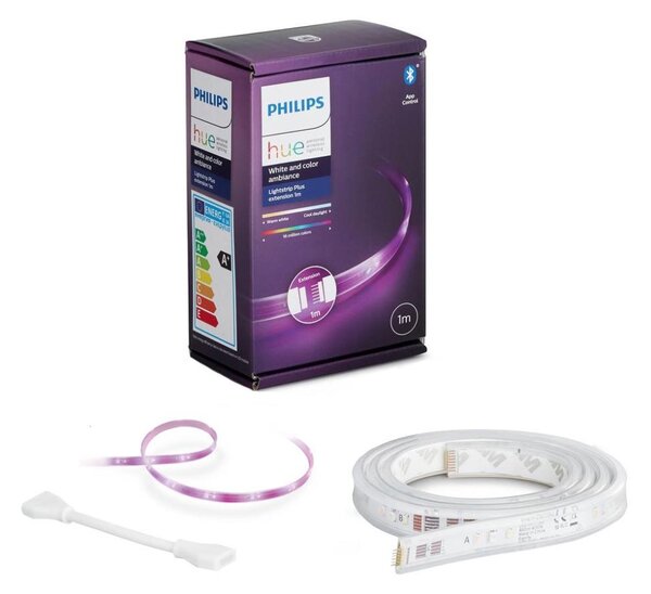 LED RGBW stmievateľný pásik Philips Hue WHITE AND COLOR AMBIANCE 1 m LED/11 W/12 V