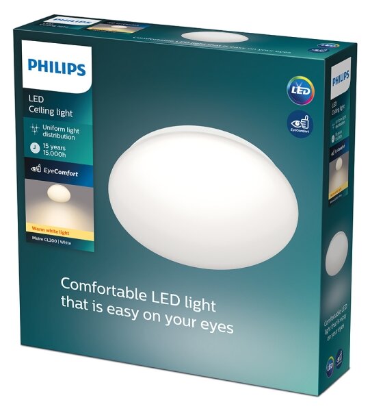 Philips - LED stropné svietidlo MOIRE LED/10W/230V 2700K
