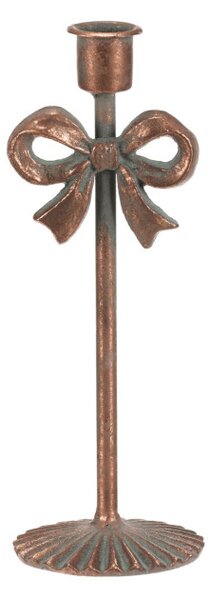 Kovový svietnik 22 cm medený FUP566-M