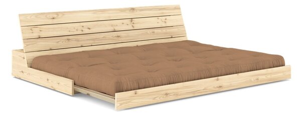 Hnedá rozkladacia pohovka 196 cm Base – Karup Design