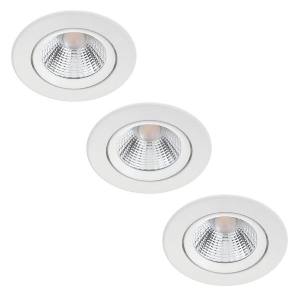 Philips - SADA 3x LED Stmievateľné podhľadové svietidlo DIVE LED/5,5W/230V 2700K