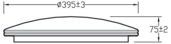 Philips - LED Stmievateľné stropné svietidlo TOBA LED/23W/230V 2700-6500K + DO