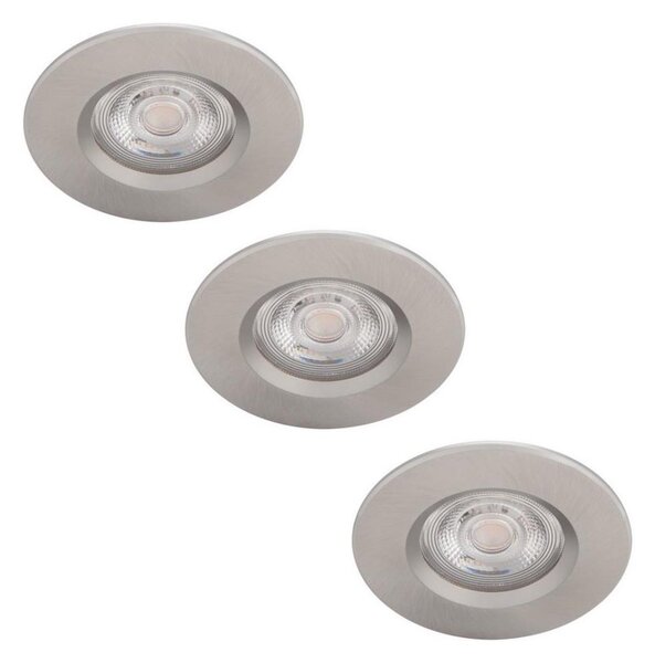 Philips - SADA 3x LED Stmievateľné kúpeľňové svietidlo LED/5W/230V 2700K IP65