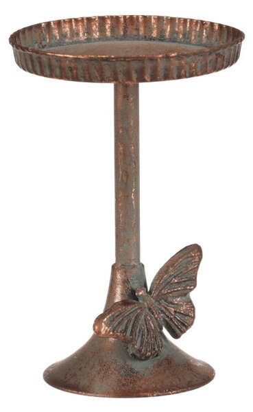 Kovový svietnik 20 cm medený FUP563-M