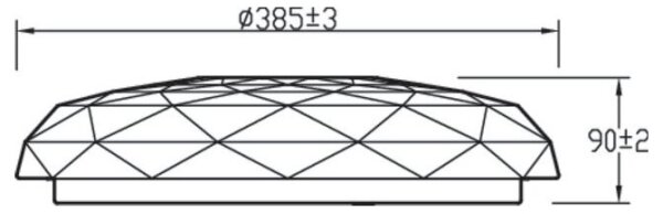 Philips - LED Stmievateľné stropné svietidlo TOBA LED/23W/230V 2700-6500K + DO