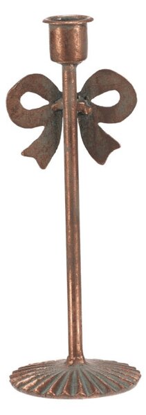 Kovový svietnik 22 cm medený FUP566-M
