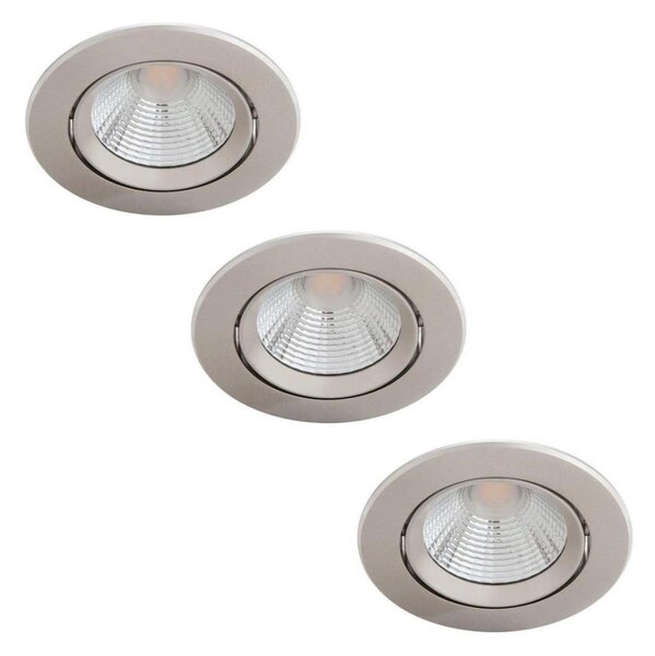 Philips - SADA 3x LED Stmievateľné podhľadové svietidlo DIVE LED/5,5W/230V 2700K
