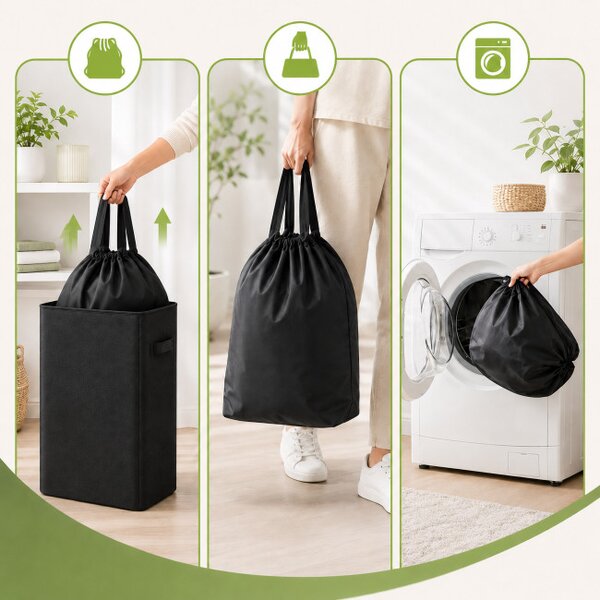 Odpadkový kôš na fľaše BAGGY 80 l