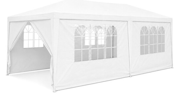 Záhradný párty stan TENO biely 3x6 m